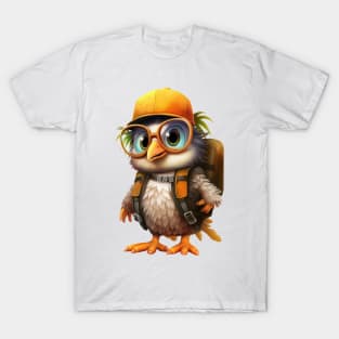 Back To School Bird T-Shirt